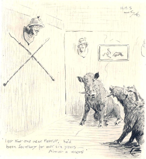 Hog Hunters Annual Cartoon